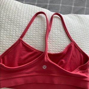 Lululemon Flow Y bra Coral 8